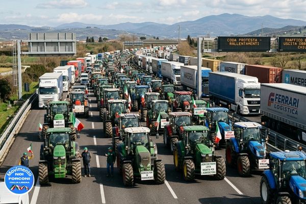 Proteste contro il caro carburante: agricoltori, autotrasportatori e lo sciopero del 16–20 ottobre sostenuto dal Movimento NOI FORCONI